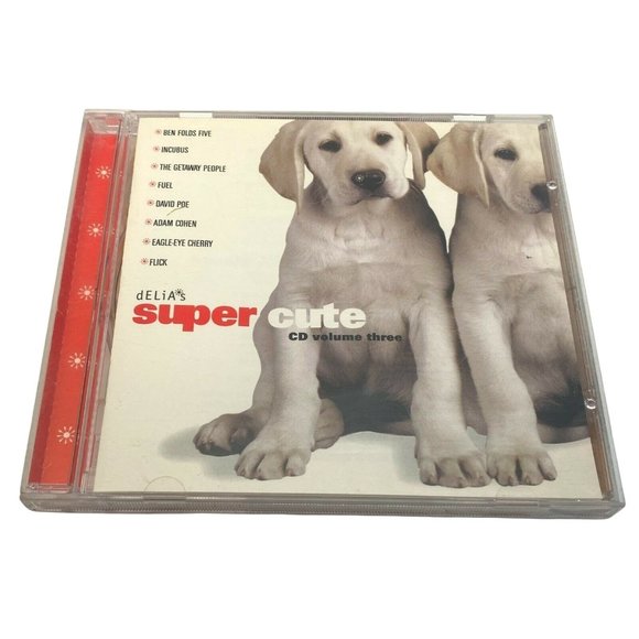 Delia's Super Cute CD Volume 3 Sampler Ben Folds Five Incubus Fuel Flick - Picture 1 of 6